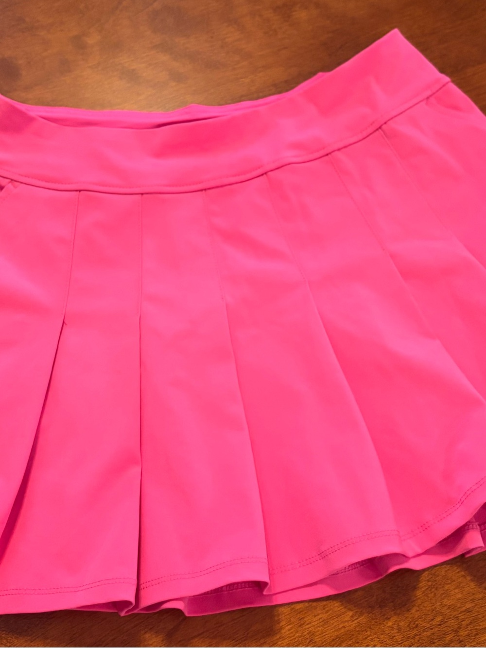 Lilly Pulitzer Hot Pink Pleated Mini Skort